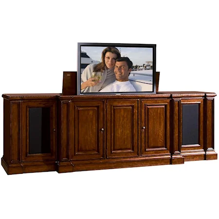 Lift-Top Entertainment Cabinet